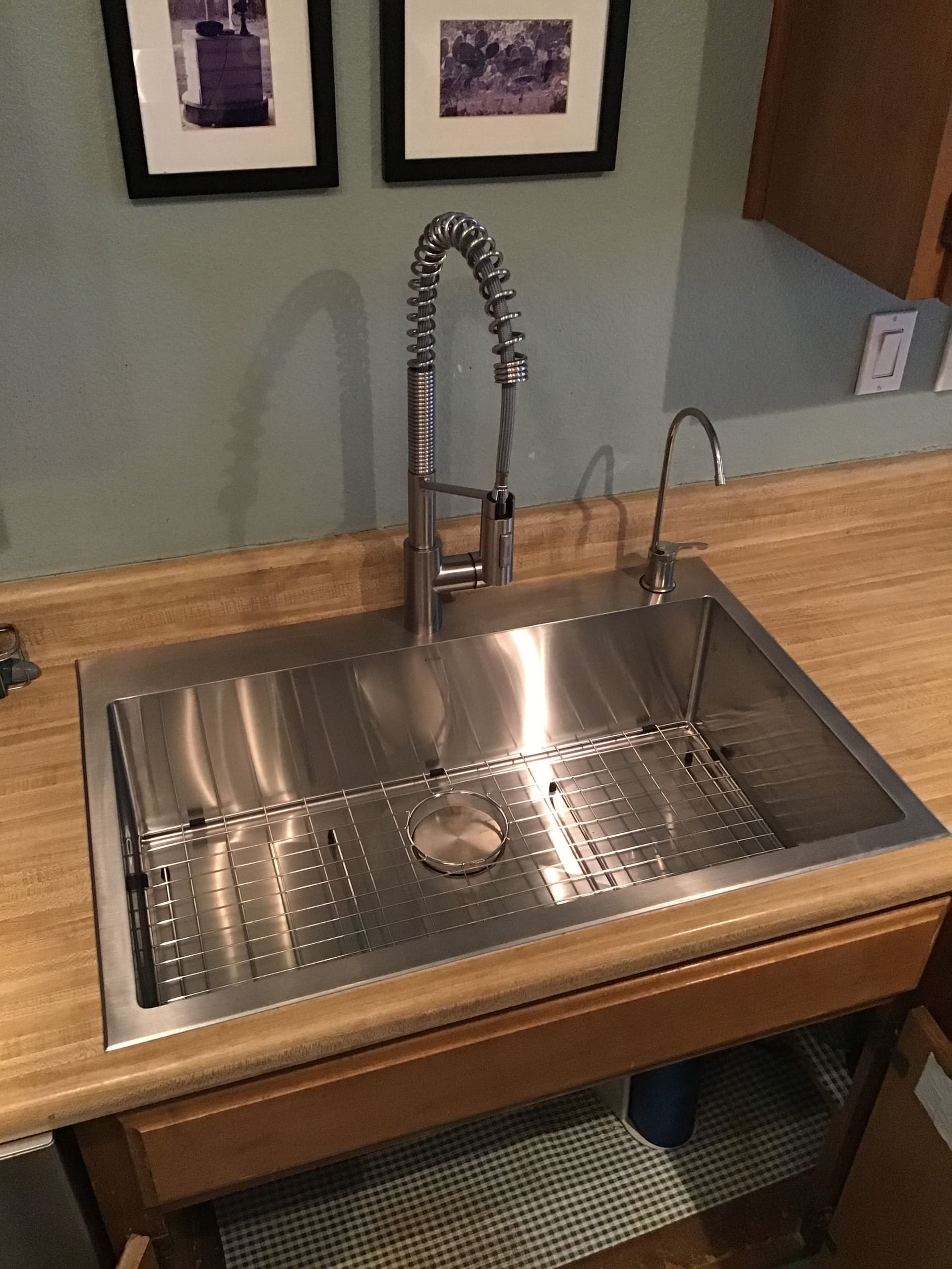 San Antonio Kitchen Gets a Full Sink and Faucet Upgrade