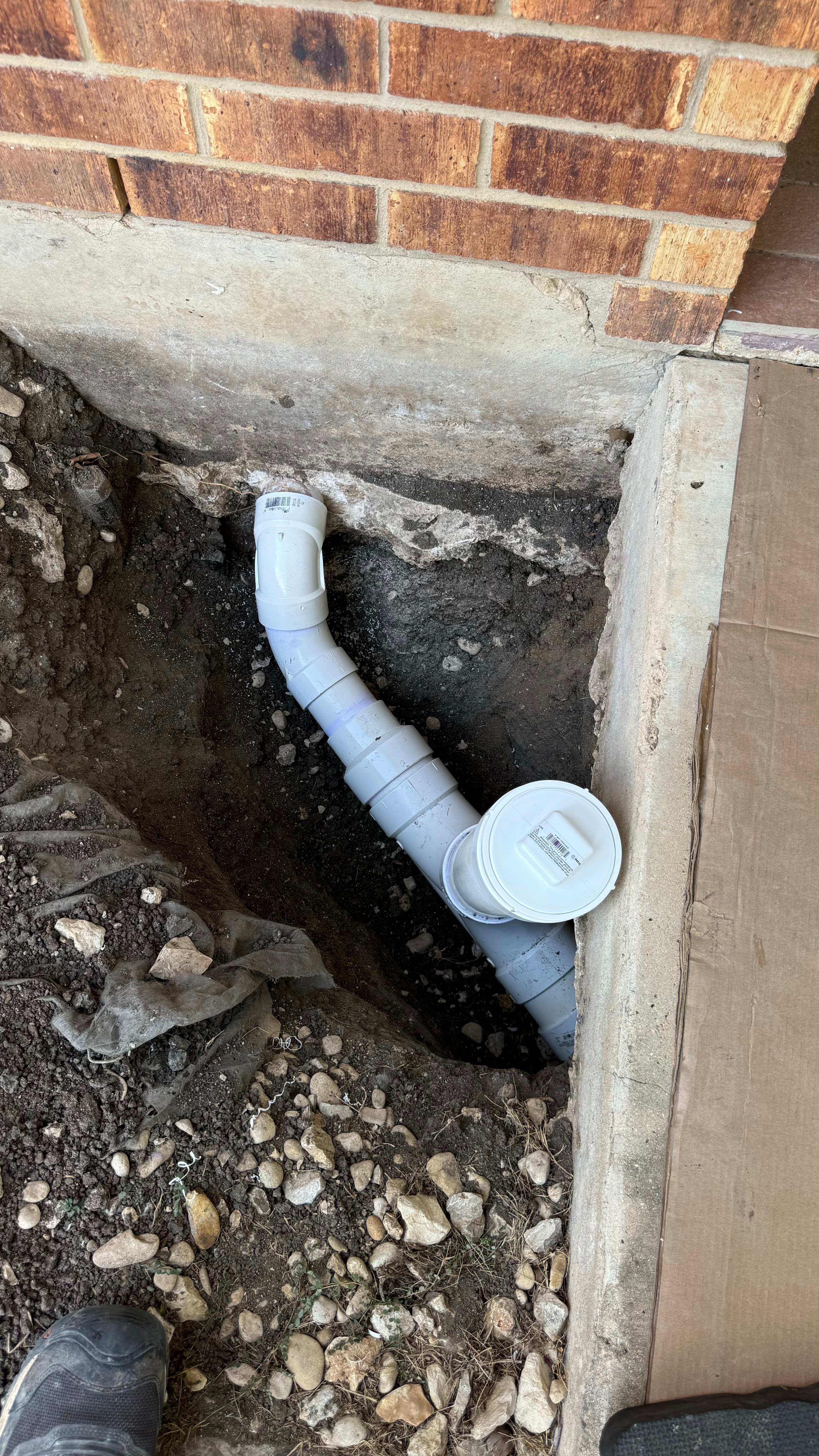 Project Sewage Backup Traced to a Separated Underground Pipe Connection image