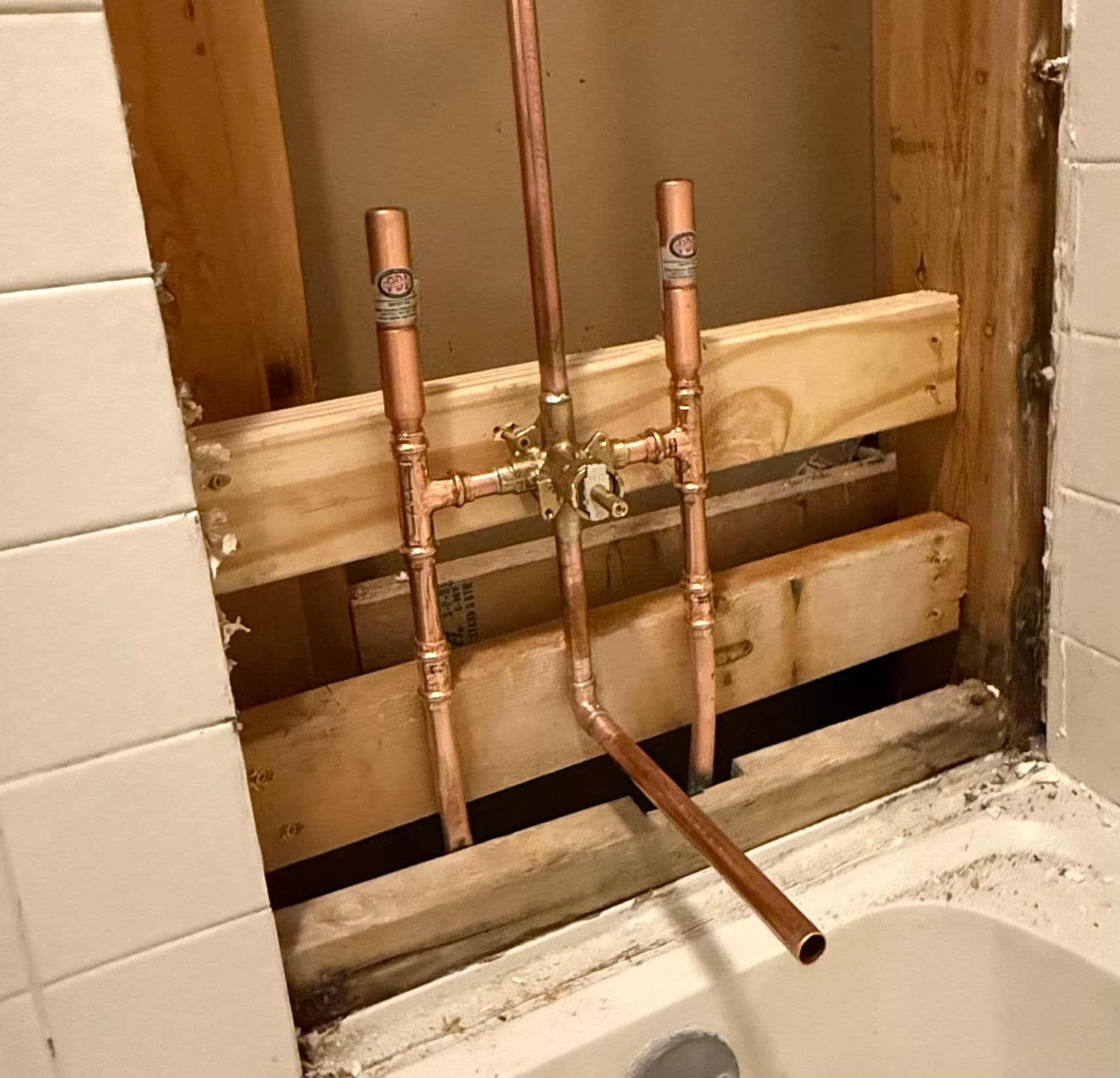 Project Shower Tub Valve Replacement in San Antonio image