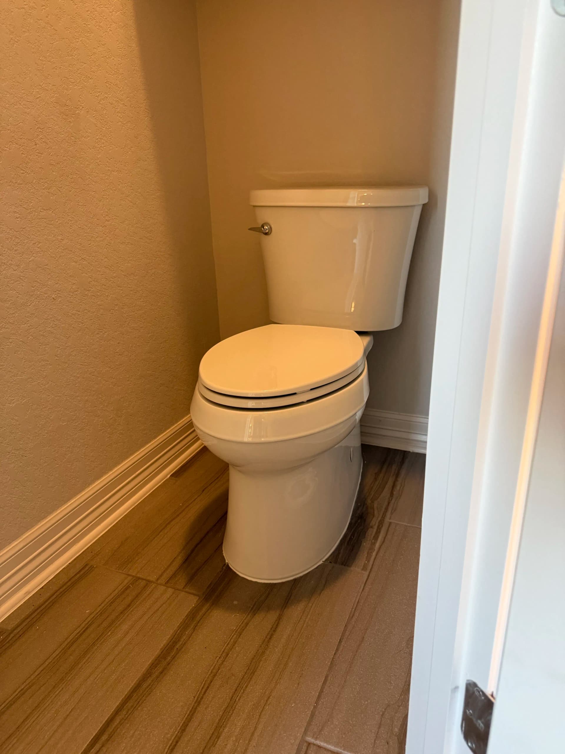 Skirted Toilet Install in New Braunfels for a Cleaner Bathroom