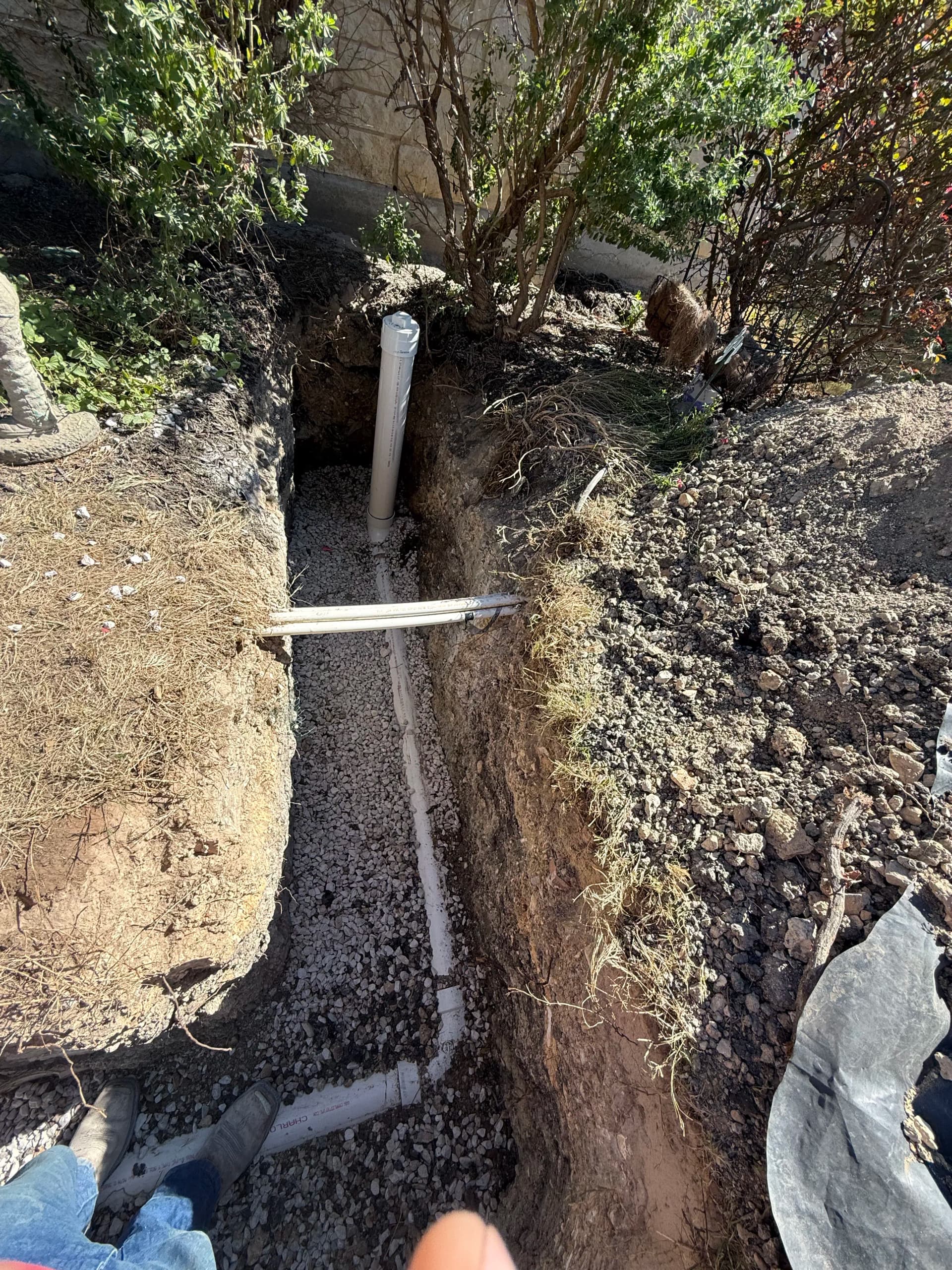 Gallery photos for Sewer Line Replacement Done Right in New Braunfels: Image #2